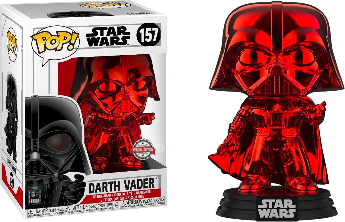 Red darth shop vader funko pop