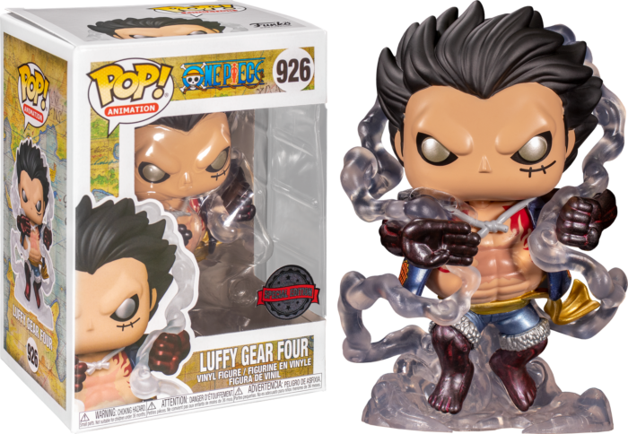 One Piece Monkey D. Luffy Gear Fourth Metallic Funko Pop! Vinyl