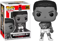 PRE ORDER Muhammad Ali Black And White Funko Pop Vinyl Exclusive