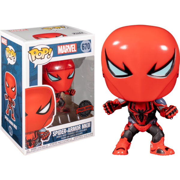 Marvel Spider Man Spider-Armor MKIII Funko Pop! Vinyl