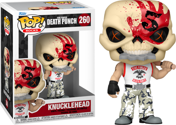 PRE ORDER Five Finger Death Punch Knucklehead Funko Pop! Vinyl