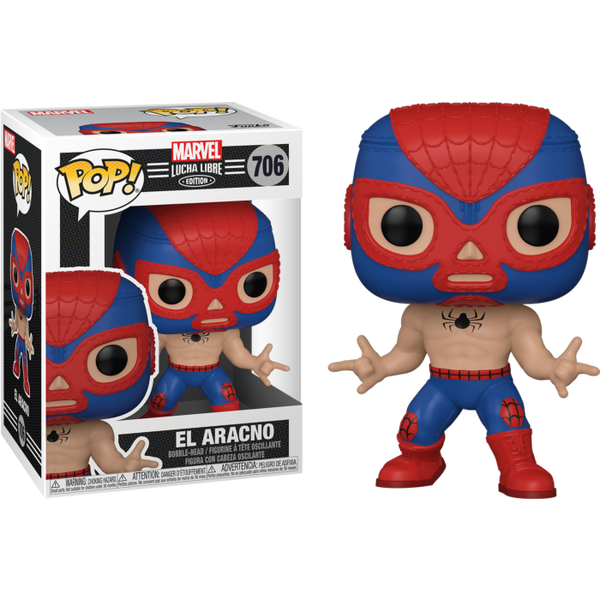 PRE ORDER Marvel Lucha Libre Edition El Aracno Spider-Man Funko Pop! Vinyl