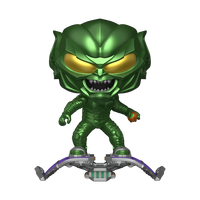 Green Goblin With Bomb Metallic Funko Pop! Vinyl Marvel Spider Man No Way Home