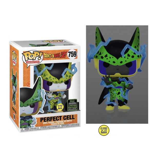 PRE ORDER Dragon Ball Z Perfect Cell (GITD) Funko Pop Vinyl Figure ECCC 2020 Exclusive