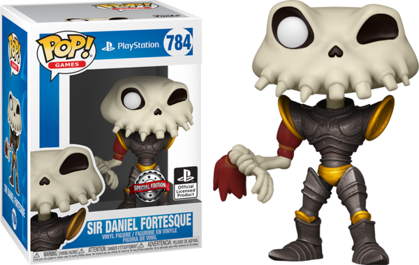 MediEvil Sir Daniel Fortesque Metallic Funko Pop! Vinyl