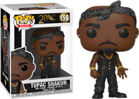 2 Pac Tupac Vest With Bandana Funko Pop Vinyl Figure