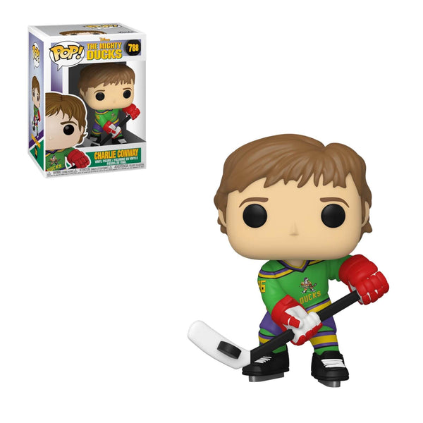 PRE ORDER Mighty Ducks Charlie Conway Funko Pop! Vinyl.