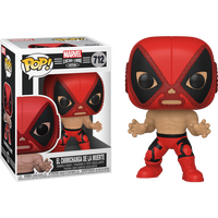 PRE ORDER Marvel Lucha Libre Edition El Chimichanga De La Muerte Deadpool Funko Pop! Vinyl