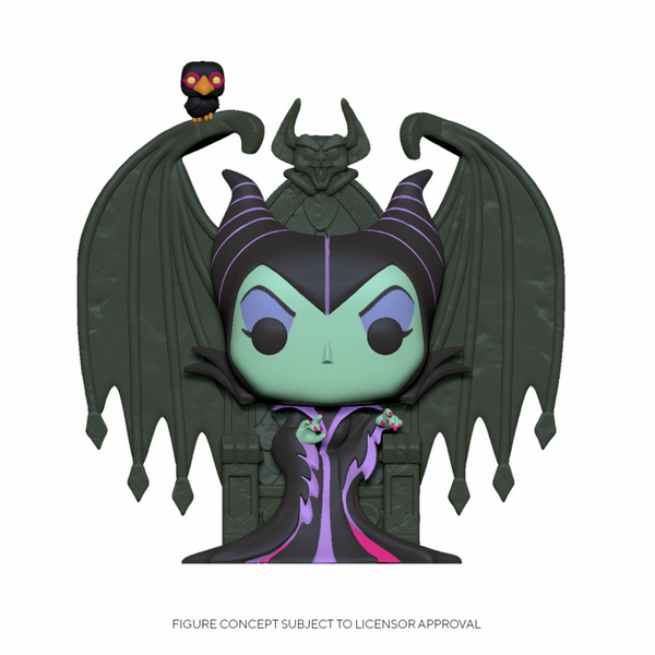 Disney Villains Maleficent on Throne Funko Pop Vinyl Figure Deluxe