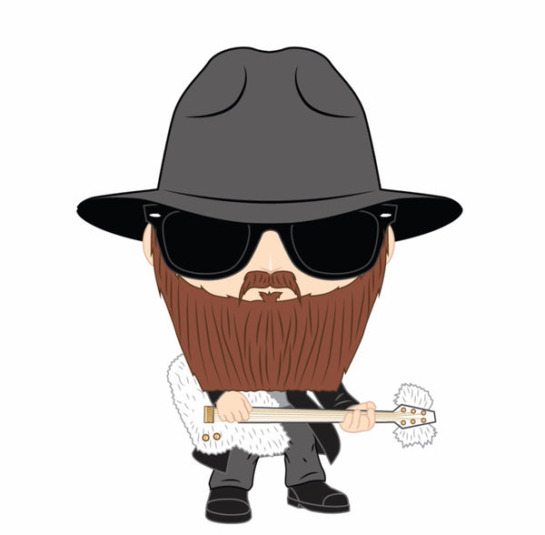 PRE ORDER ZZ Top Billy Gibbons Funko Pop Vinyl Figure Rock