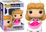 Disney Cinderella in Pink Dress Funko Pop Vinyl