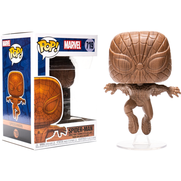 Spider-Man Wood Deco Funko Pop! Vinyl