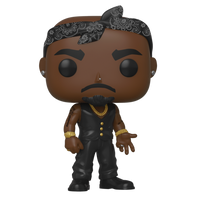 2 Pac Tupac Vest With Bandana Funko Pop Vinyl Figure