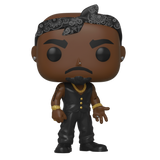 2 Pac Tupac Vest With Bandana Funko Pop Vinyl Figure