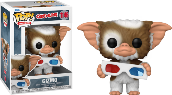 PRE ORDER Gremlins Gizmo with 3D Glasses Funko Pop! Vinyl