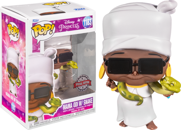 The Princess and the Frog 2009 Mama Odie with Snake Funko Pop! Vinyl