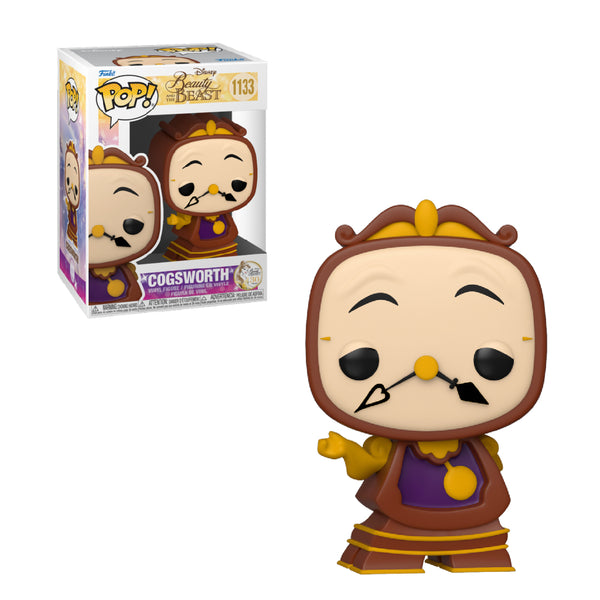 Disney Beauty And The Beast Cogsworth Funko Pop! Vinyl