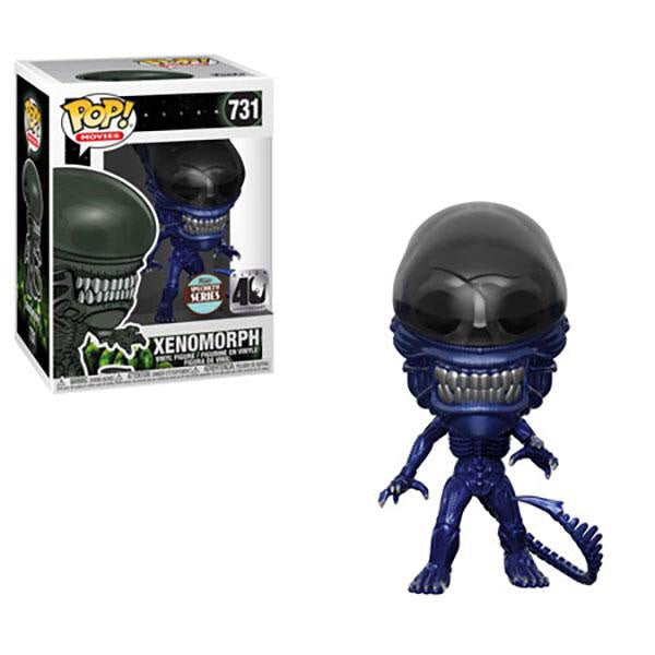 Pop Movies Alien 40th Xenomorph Blue Metallic Funko Pop Vinyl Figure