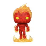 POP Marvel: Fantastic Four - Human Torch Funko Pop Vinyl Figure