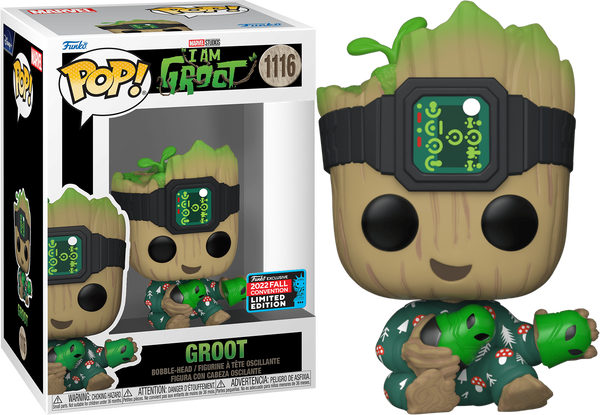 Groot Funko Pop! Vinyl Marvel I Am Groot Fall Convention 2022 Limited Edition
