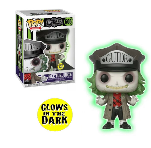 Beetlejuice As Guide Glow In The Dark Funko Pop! Vinyl Figure #605